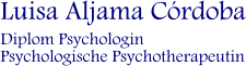 Luisa Aljama Crdoba Diplom Psychologin Psychologische Psychotherapeutin